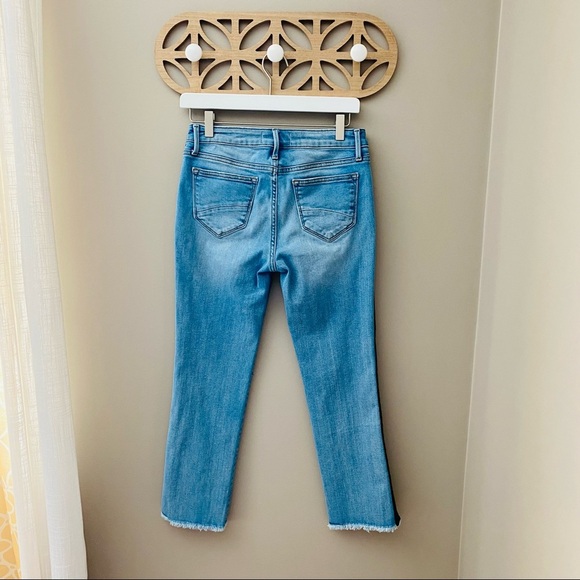 DRIFTWOOD Colette Cropped Denim Jeans Blue Sz 26 - Picture 9 of 15